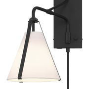 Fulton 1 Light 8" Task Sconce in Black
