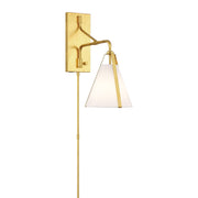 Fulton 1 Light 8" Task Sconce in Antique Gold