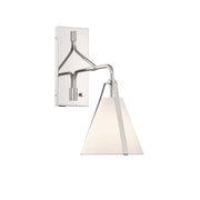 Fulton 1 Light 8" Task Sconce in Polished Nickel