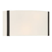 Fulton 2 Light 13" Sconce in Black