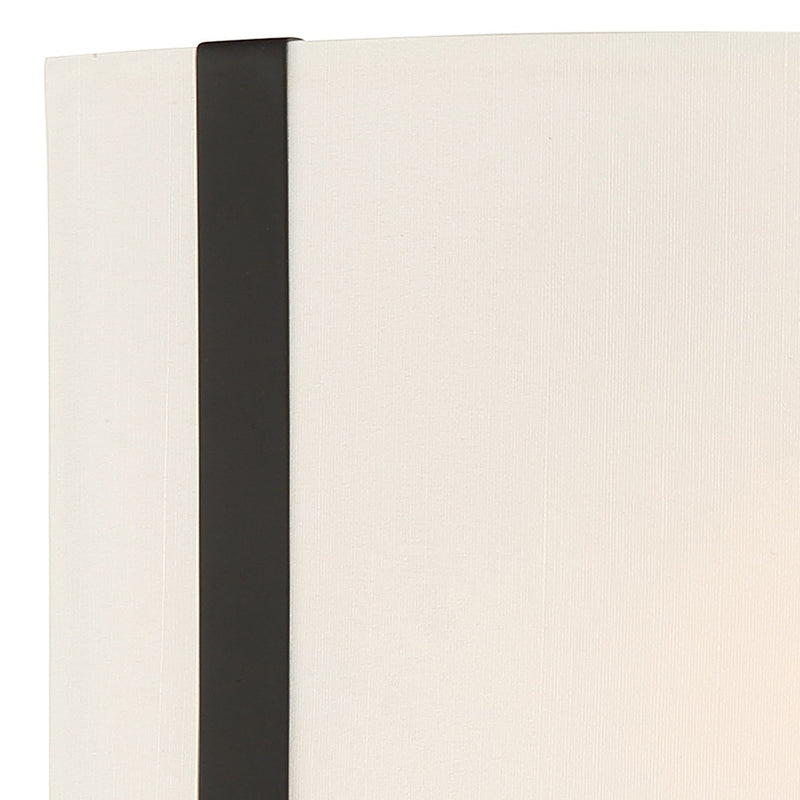Fulton 2 Light 13" Sconce in Black