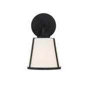 Fulton 1 Light 6.25" Sconce in Black