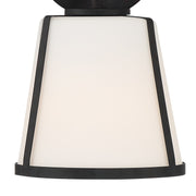 Fulton 1 Light 6.25" Sconce in Black