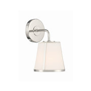 Fulton 1 Light 6.25" Sconce in Polished Nickel