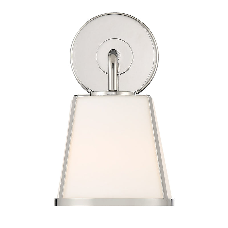 Fulton 1 Light 6.25" Sconce in Polished Nickel