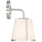 Fulton 1 Light 6.25" Sconce in Polished Nickel