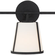 Fulton 3 Light 23.25" Bathroom Vanity in Black