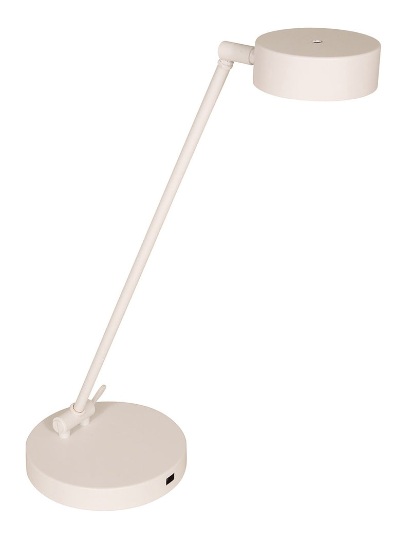 Generation Adjustable LED Desk Lamp in White