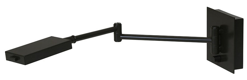 Generation Dimmable LED Swing Arm Wall Lamp in Architectural Bronze