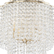 Gabrielle 6 Light 22" Pendant in Antique Gold