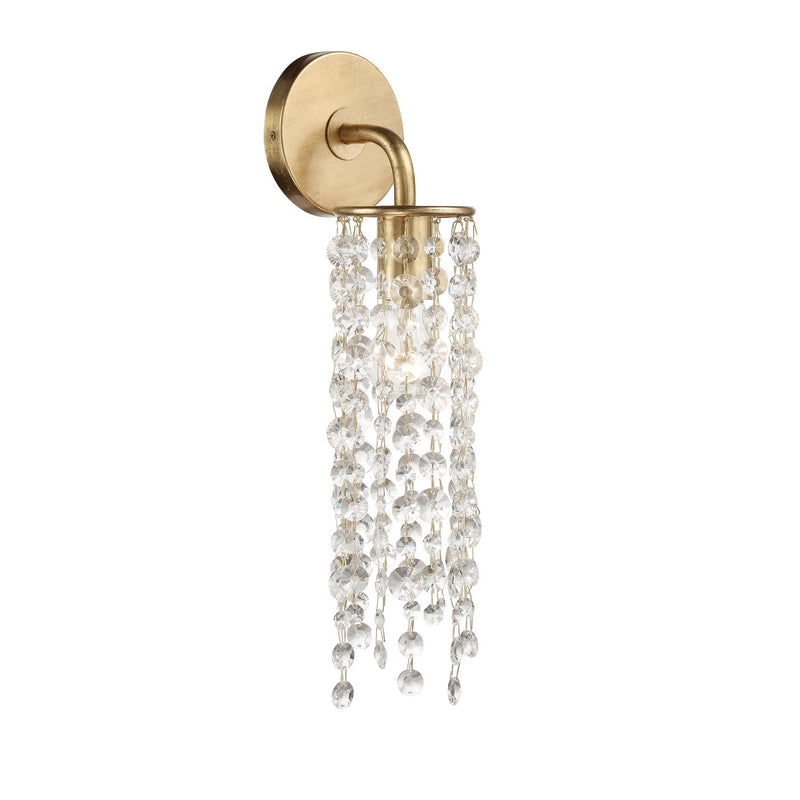 Gabrielle 1 Light 4.75" Sconce in Antique Gold