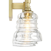 Gregory 3 Light 23.75" Bathroom Vanity in Aged Brass