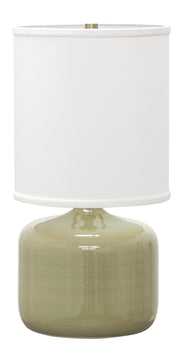 Scatchard 19.5" Stoneware Table Lamp in Celadon