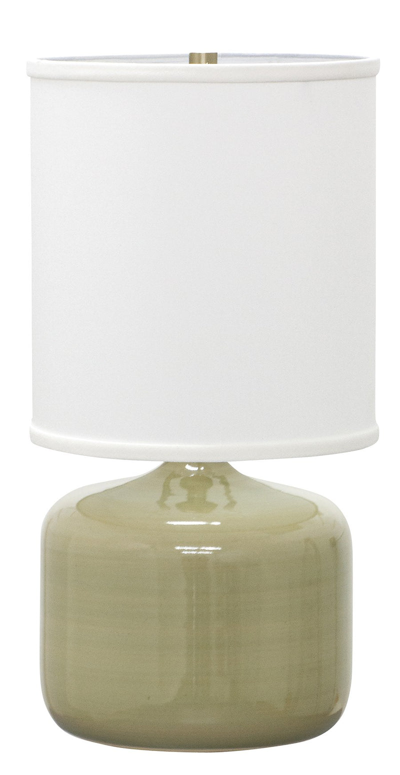 Scatchard 19.5" Stoneware Table Lamp in Celadon