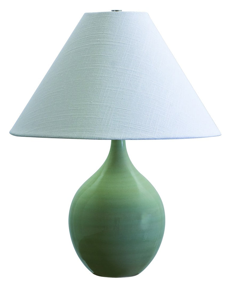 Scatchard 19" Stoneware Accent Table Lamp in Celadon