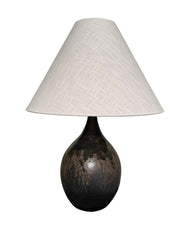 Scatchard 22.5" Stoneware Table Lamp (GS300) in Mystic Gray