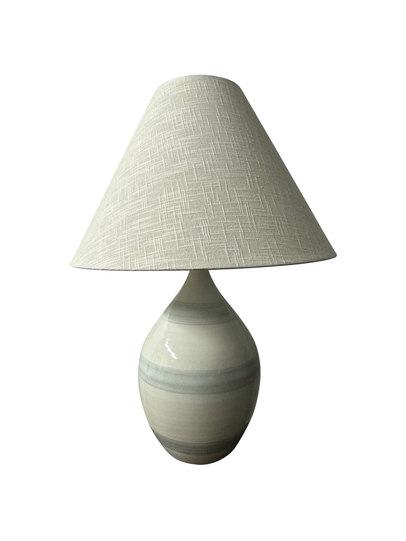 Scatchard 28" Stoneware Table Lamp in Gray Sky