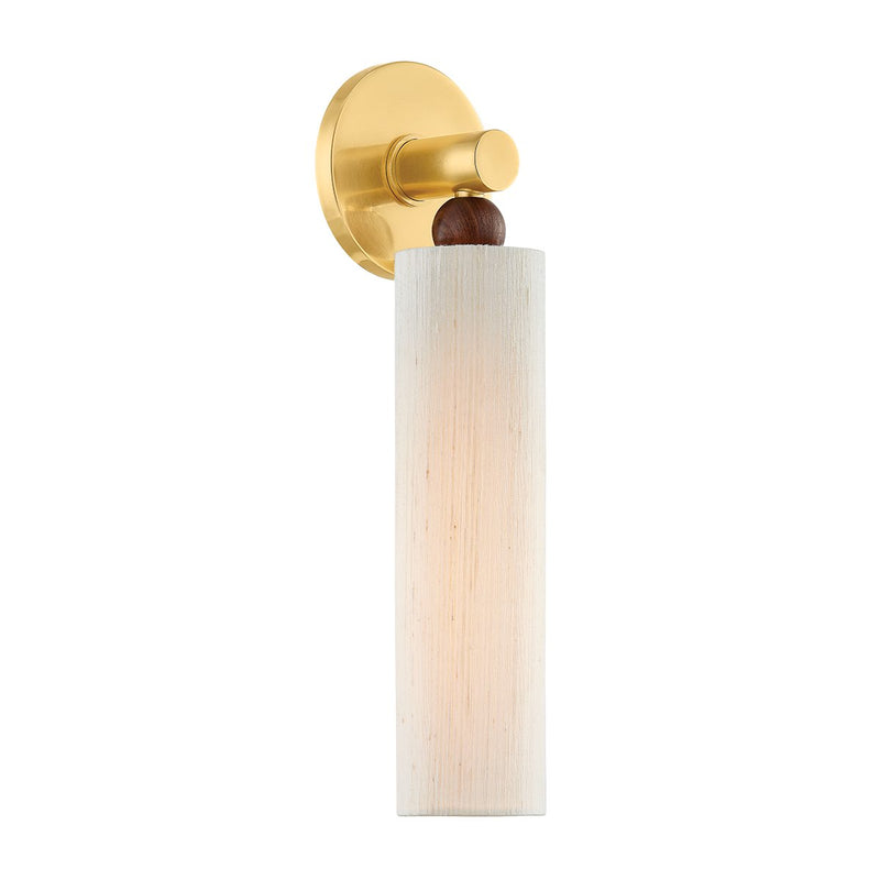 Reyn Wall Sconce in Aged Brass