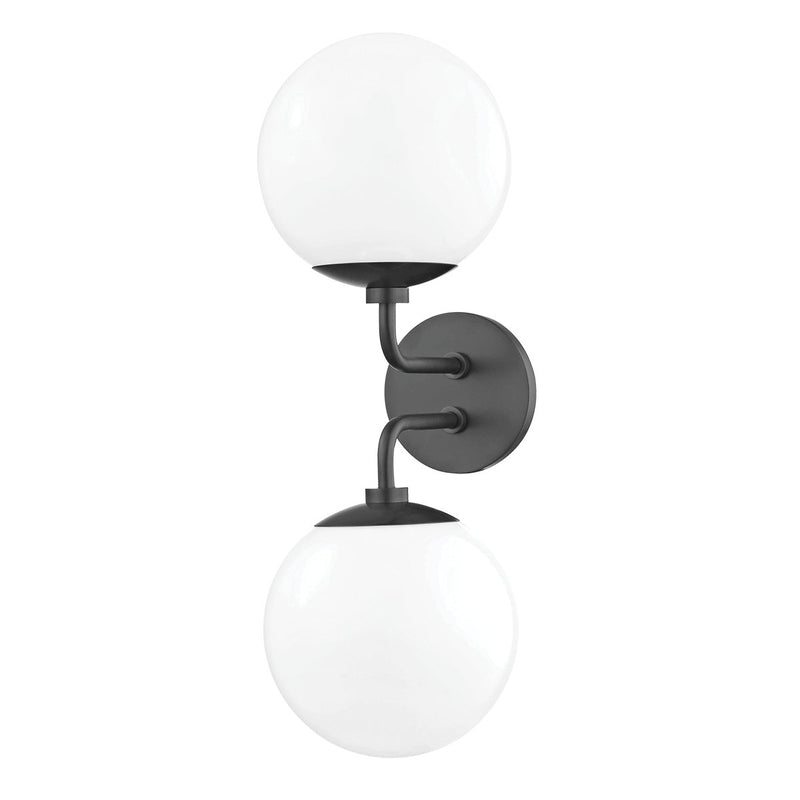 Stella 2-Light Bath Vanity Light in Old Bronze