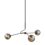 Nyla 3-Light Chandelier in True Bronze