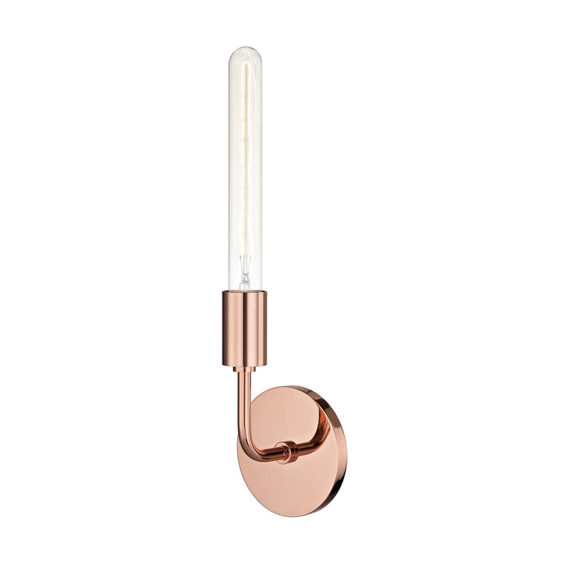 Ava Large Wall Sconce in Polished Copper