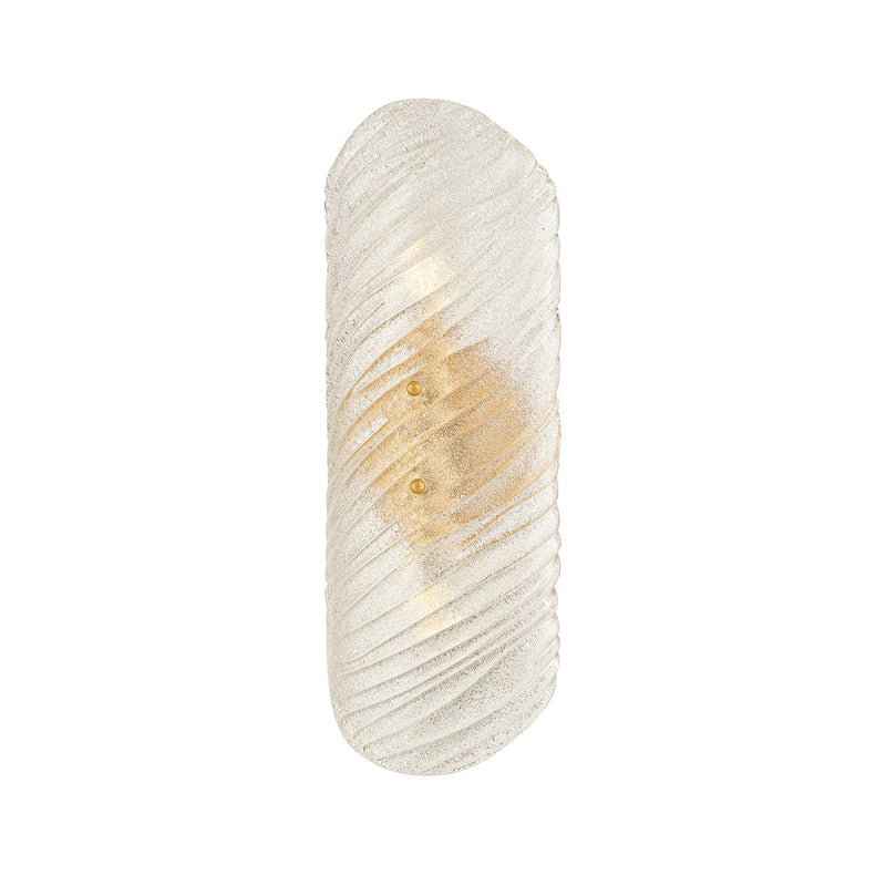 Shelley 2-Light Wall Sconce in Vintage Gold Leaf
