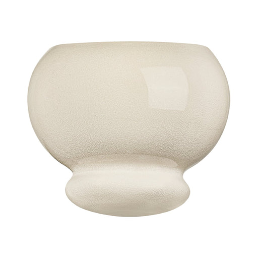 Pia Wall Sconce in Aged Brass / Ceramic Butter Crackle