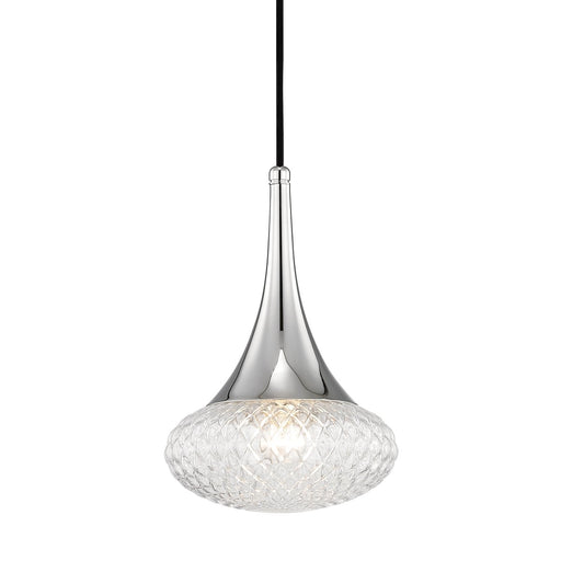 Bella Small Pendant in Polished Nickel
