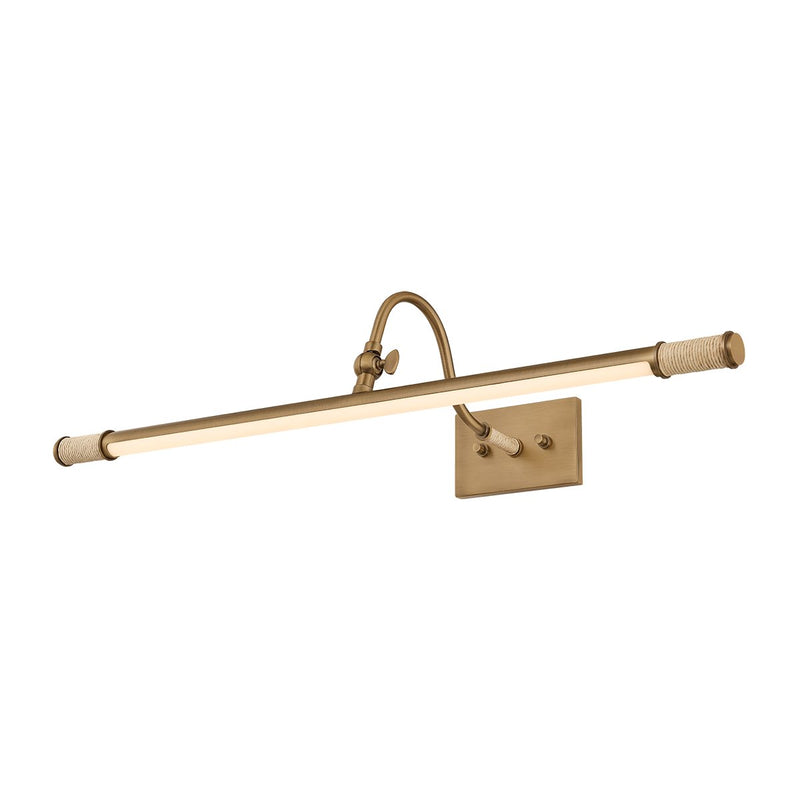 Piers Large Picture Light in Patina Brass