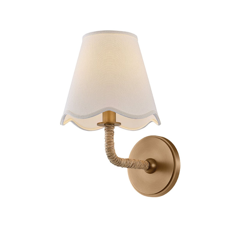 Olia Wall Sconce in Patina Brass
