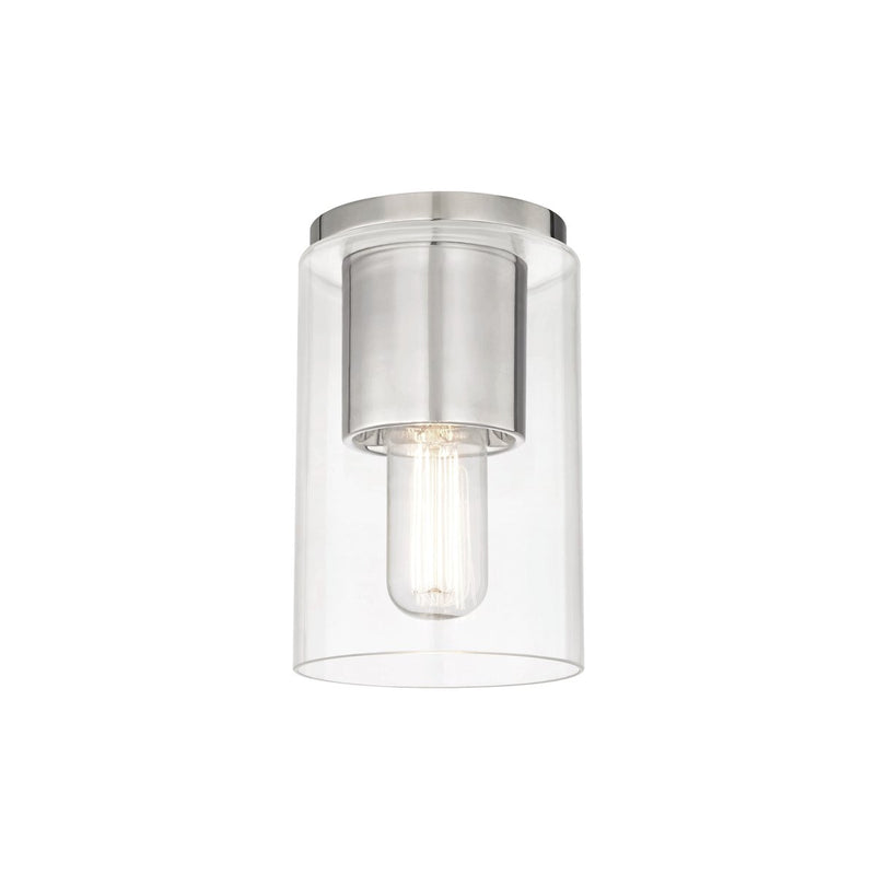 Lula Flush Mount in Polished Nickel