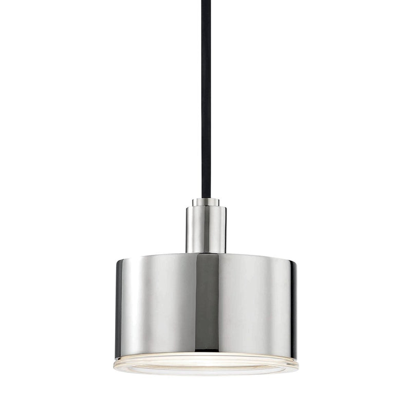 Nora Pendant in Polished Nickel
