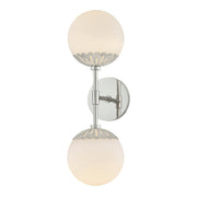 Paige 2-Light Wall Sconce in Polished Nickel