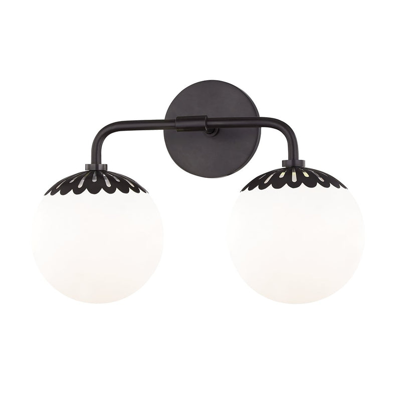 Paige 2-Light Bath Vanity Light in Old Bronze