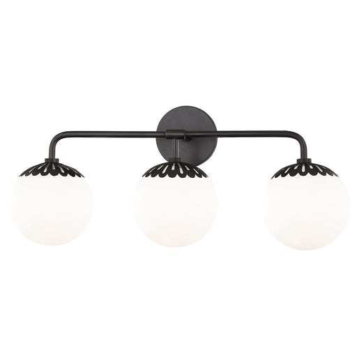 Paige 3-Light Bath Vanity Light in Old Bronze