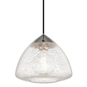 Maya Large Pendant in Polished Nickel