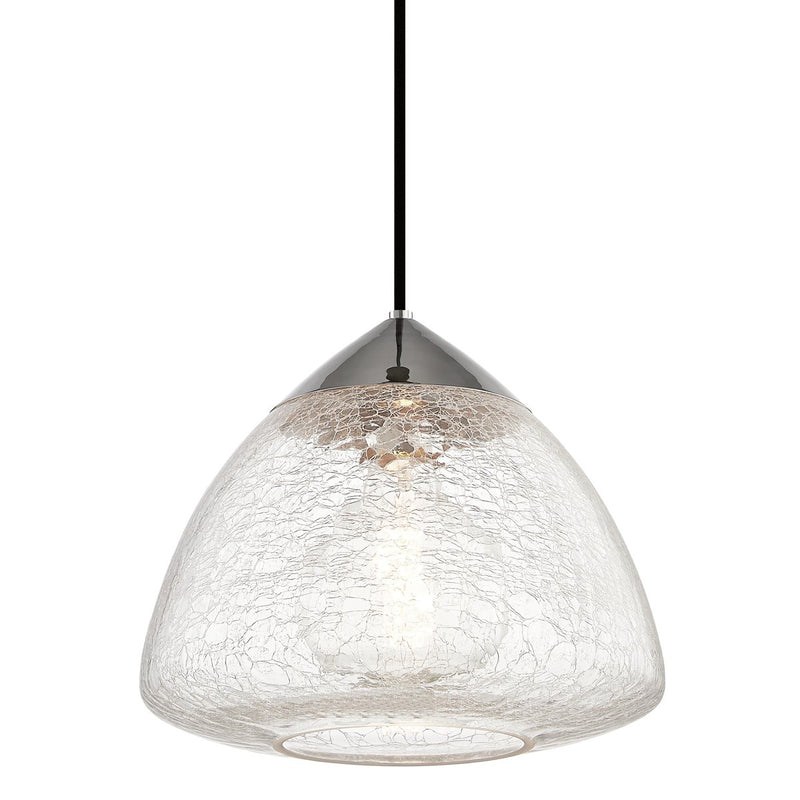 Maya Large Pendant in Polished Nickel