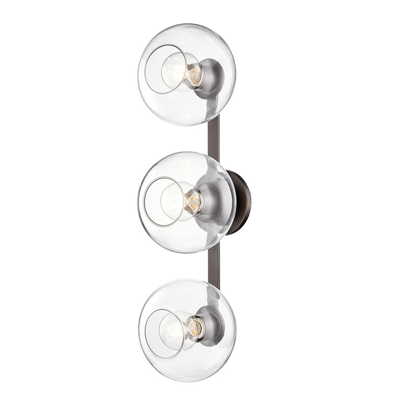 Margot 3-Light Bath Vanity Light in Old Bronze