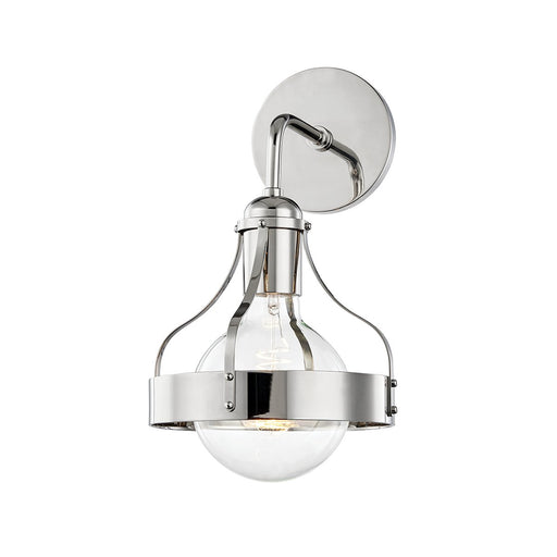 Violet 7.5" Wall Sconce in Polished Nickel
