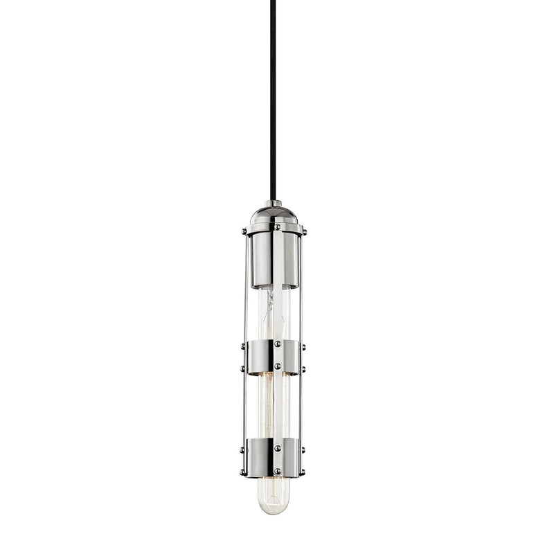 Violet 2.25" Pendant in Polished Nickel