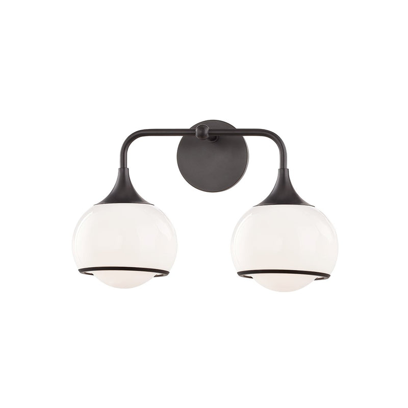 Reese 2-Light Bath Vanity Light in Old Bronze