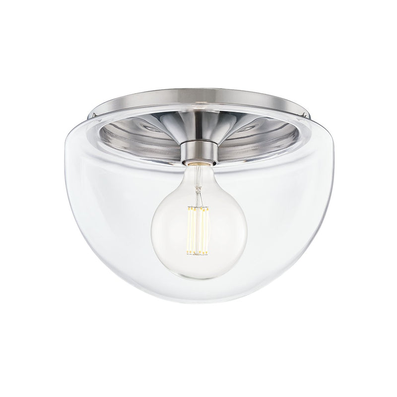 Grace Large Flush Mount in Polished Nickel