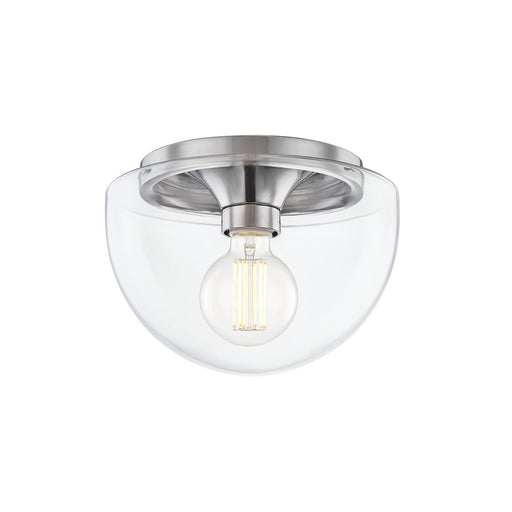 Grace Small Flush Mount in Polished Nickel