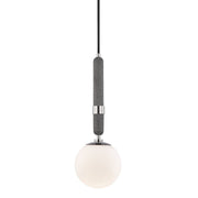 Brielle Small Pendant in Polished Nickel