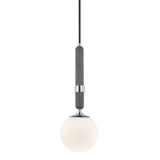 Brielle Small Pendant in Polished Nickel