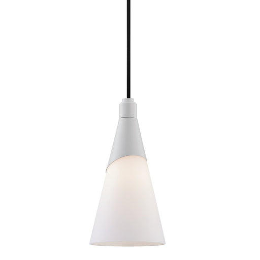 Parker Pendant in White