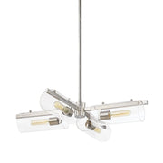 Ariel 4-Light Chandelier in Polished Nickel