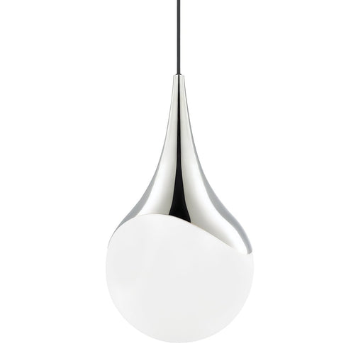 Ariana Large Pendant in Polished Nickel