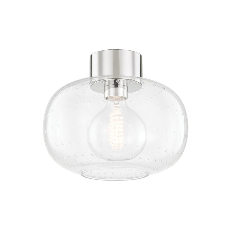 Harlow Semi-Flush Mount in Polished Nickel