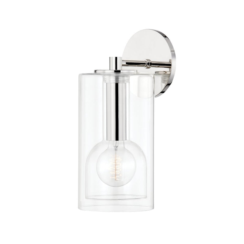 Belinda 6" Wall Sconce in Polished Nickel